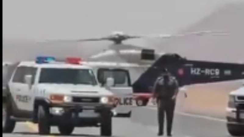 شاهد.. لحظة هبوط طائرة سعودية لإنقاذ حاج عراقي أصيب بوعكة صحية