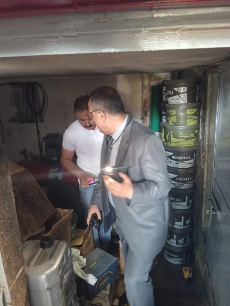 تموين الدقهلية تضبط مخزن ضخم للمنتجات الفاسدة وكميات ضخمة من السلع المغشوشة