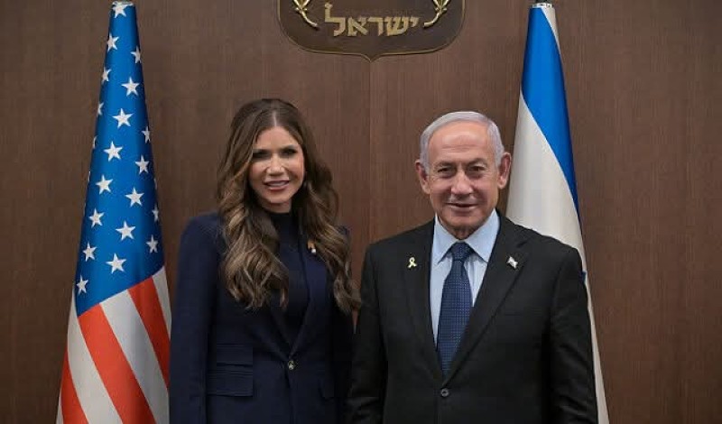 نتنياهو يستقبل وزيرة الأمن الداخلي الأميركية
