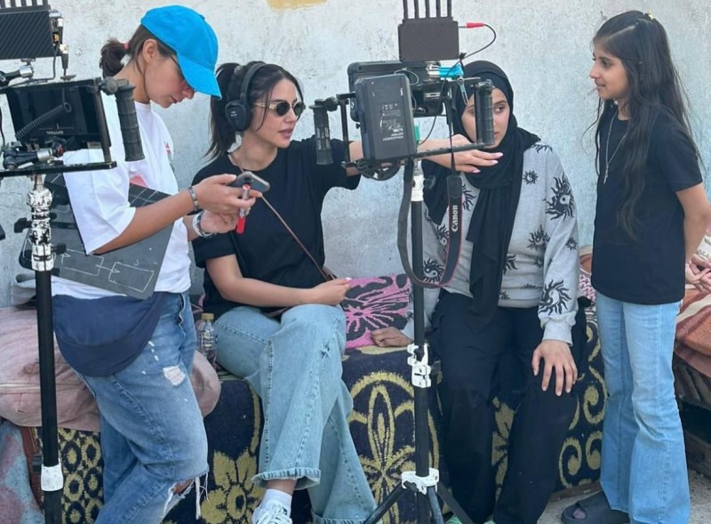 درة تشارك في مهرجان روتردام للفيلم العربي بفيلمها ”وين صرنا”