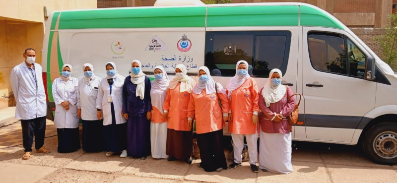 الدقهلية: 1344 مواطن استفادوا من القافلة الطبية المجانية بكفر المحمدية مركز ميت غمر