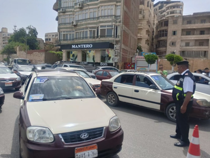 حملة مشتركة للكشف عن تعاطي المواد المخدرة والمخالفات المرورية بالمنصورة