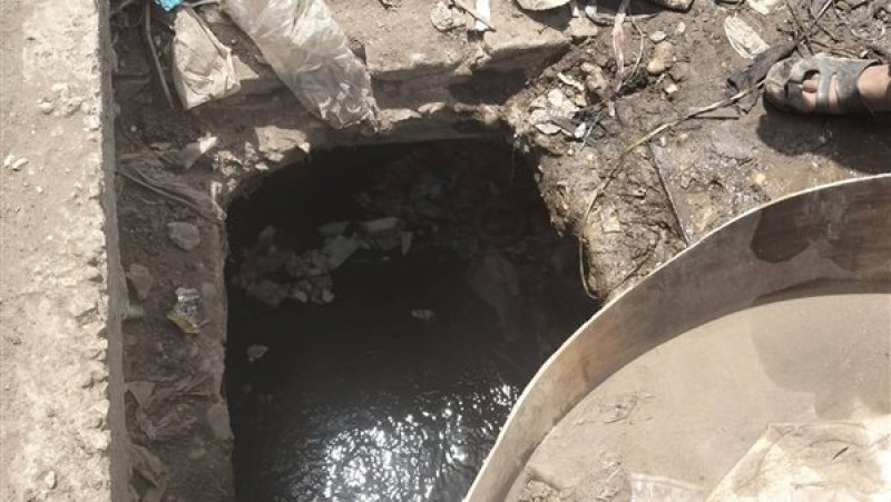 مصرع شخصين إثر سقوطهما في بلاعة صرف صحي بالقليوبية