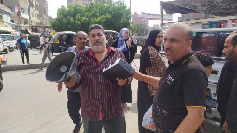 الدقهلية: حملة مكبرة على التكاتك المخالفة ومصادرة 23 تابلوه وميكروفون بشوارع مدينة السنبلاوين