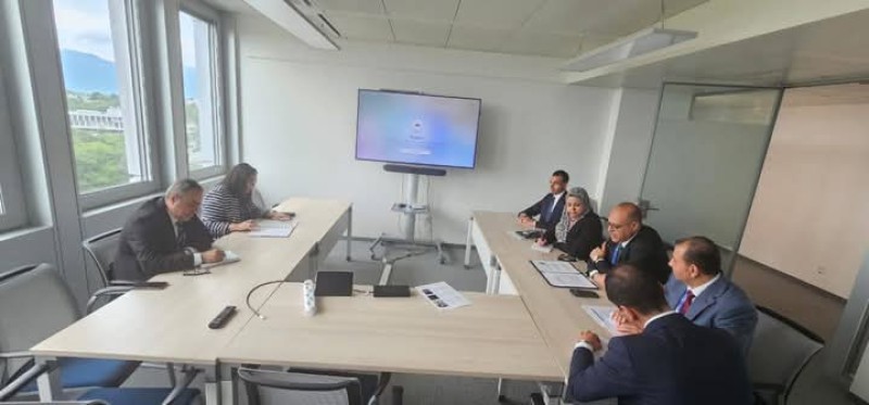 وزير العمل يلتقي مديرة مكتب الأنشطة العمالية لمنظمة العمل الدولية في جنيف