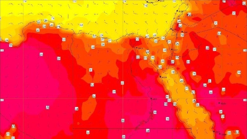 موجة حارة تضرب مصر في أول أيام عيد الأضحى