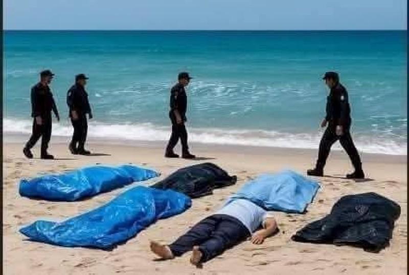 العثور على 10 جثث لمهاجرين غير شرعيين على شاطئ مطروح