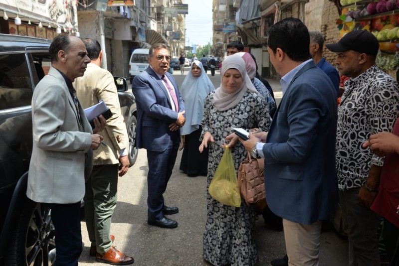 المحافظ كلف وكيل وزارة التموين باتخاذ الإجراءات القانونية تجاه أحد المخابز بميت حدر