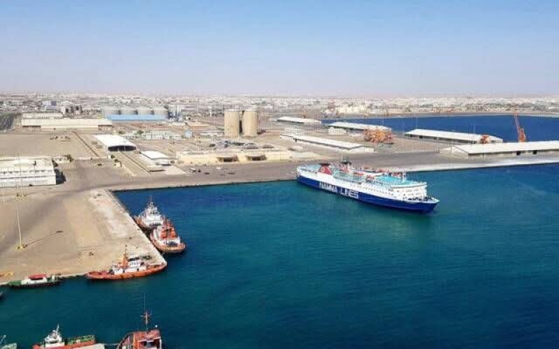 ميناء البحر الأحمر: تداول 14 الف  طن بضائع عامة ومتنوعة و831 شاحنة