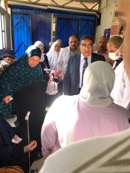 محافظ الدقهلية في زيارة صباحية مفاجئة لمستشفى السنبلاوين