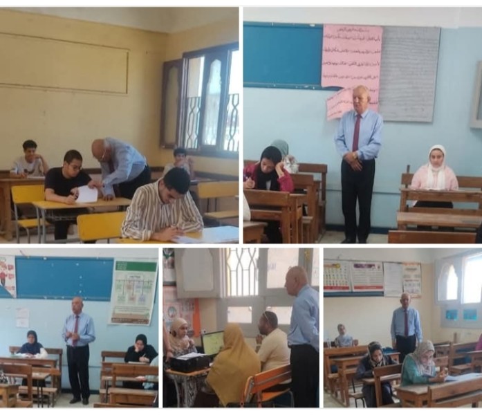 استقرار بلجان الثانوية الأزهرية بالغربية ... ومتابعة للاختبارات الشفهية