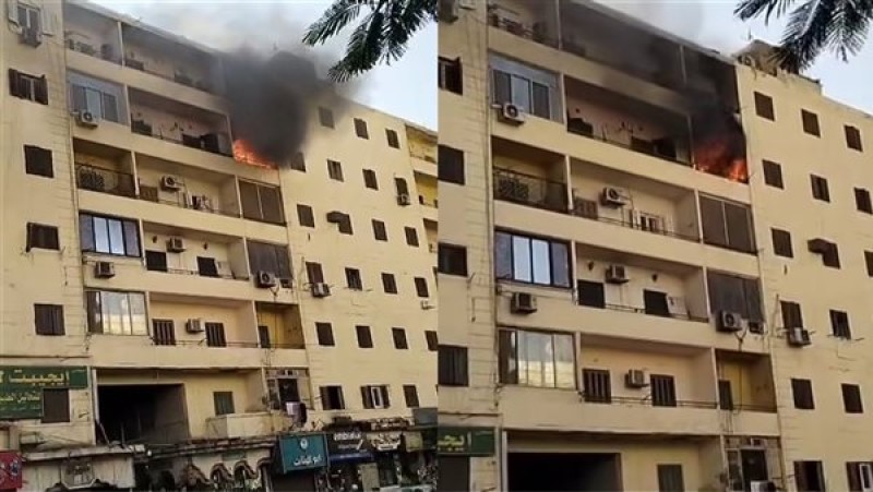 حريق في السيدة زينب: الحماية المدنية تتحرك بسرعة وتسيطر على النيران
