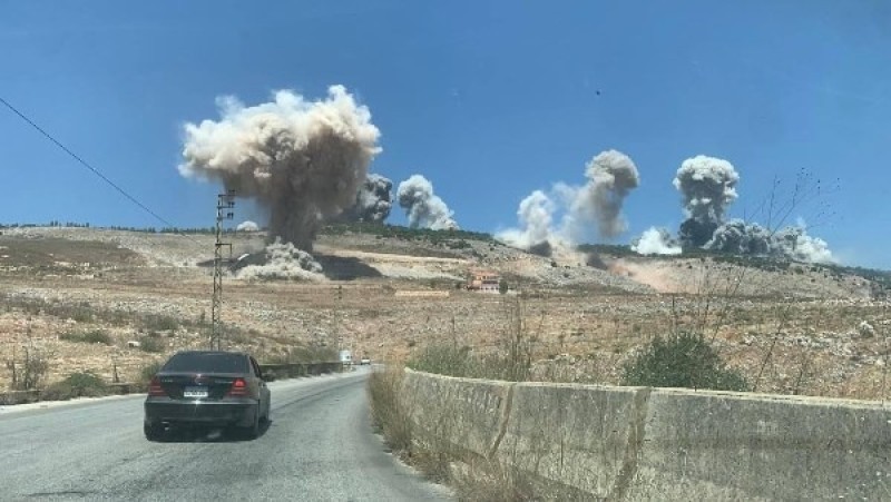 بالصواريخ الارتجاجية.. قوات الاحتلال تنفذ حزاما ناريا جنوب لبنان