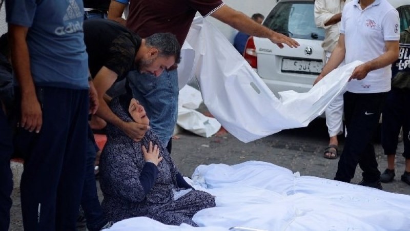 استشهاد 8 فلسطينيين.. مجزرة جديدة في مدرسة بـ حي التفاح