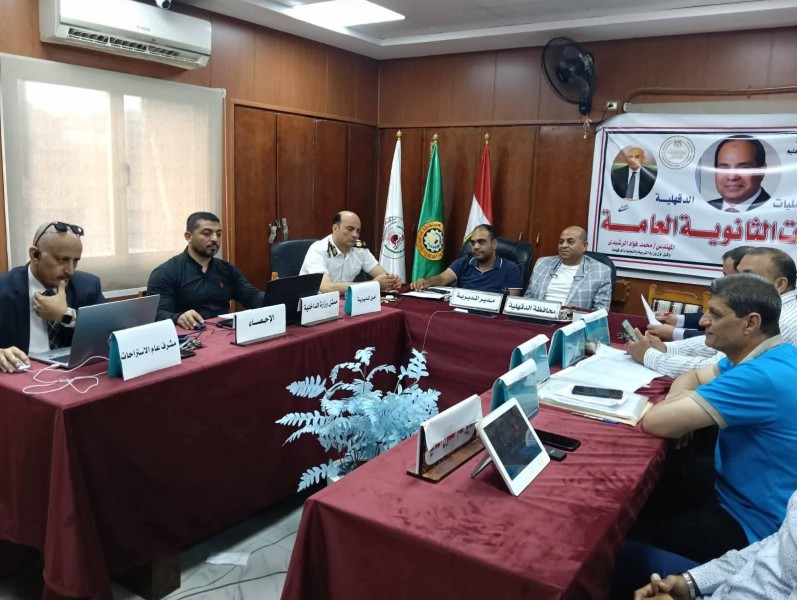 ”الرشيدي”: متابعة عملية سير إمتحانات اللغة الإنجليزية للثانوية العامة اليوم