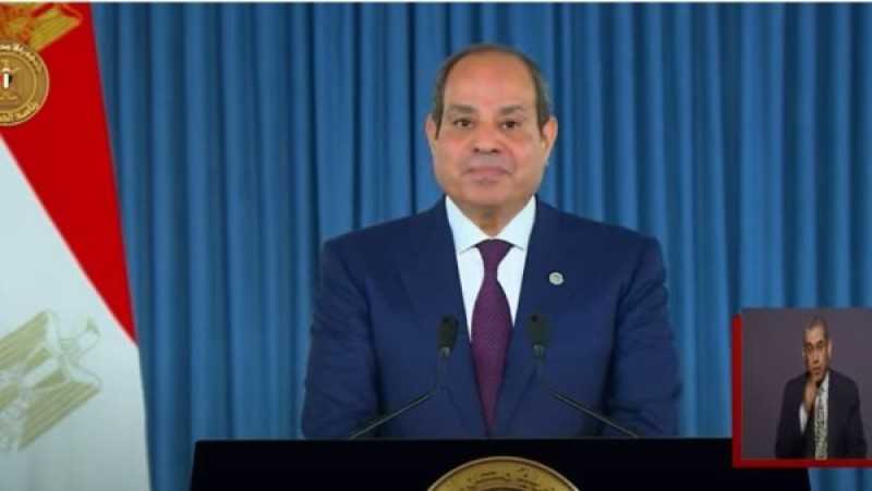 السيسي: مصر داعمة دائما للسلام (فيديو)