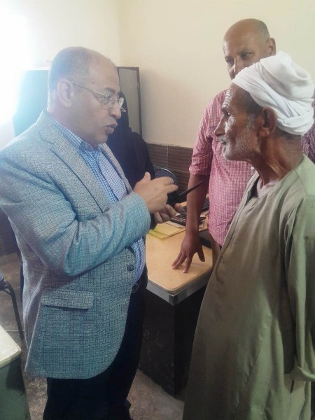 وكيل زراعة البحيرة يتابع أعمال جمعيتى أريمون و أريمون القصر بالمحمودية
