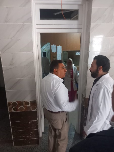 زيارة صباحية مفاجئة من محافظ الدقهلية لمستشفى بلقاس
