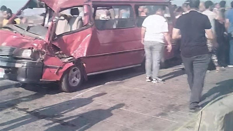 حادث مروع على الطريق الإقليمي بالشرقية يوقع 9 مصابين