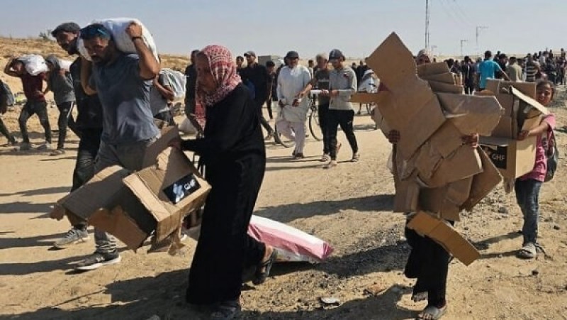 إصابة أمريكيين اثنين في هجوم على مركز تابع لمؤسسة غزة الإنسانية بخان يونس