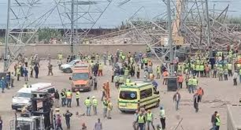 السويس: سقوط برج كهرباء يصيب 4 أشخاص ويتسبب في حالة من الذعر