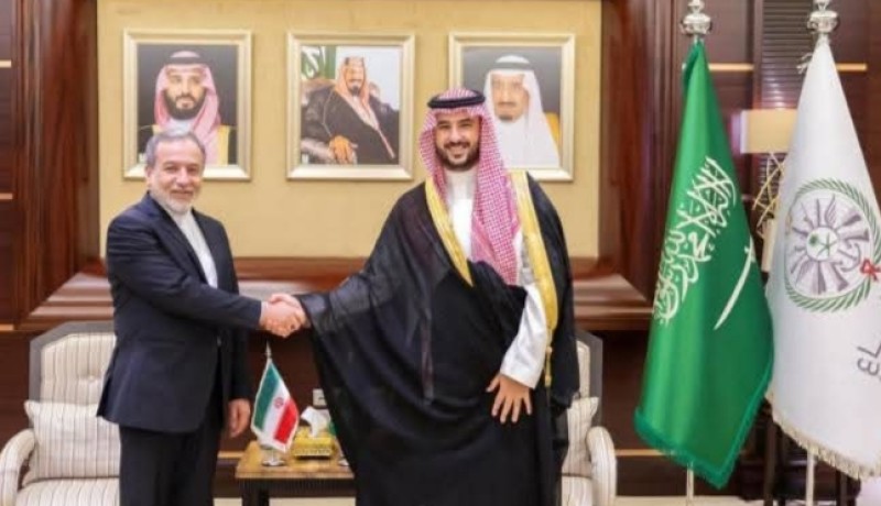 تفاصيل لقاء وزير الدفاع السعودى ووزير الخارجية الإيراني