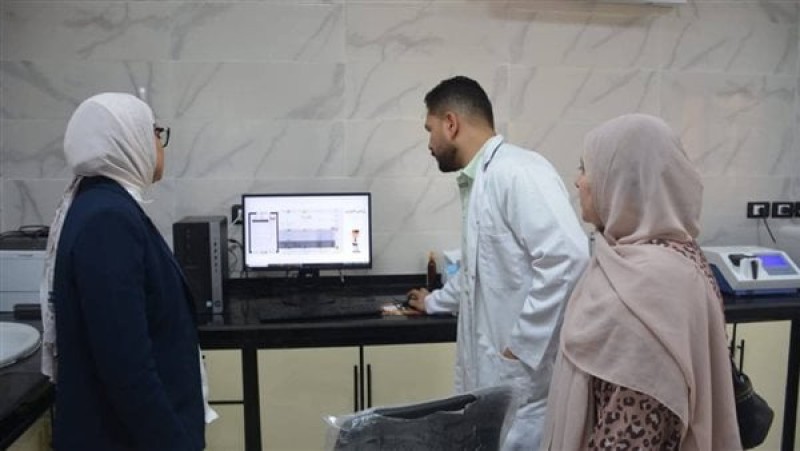 زيارة مفاجئة لوحدة الكشف المبكر للأورام بالخارجة