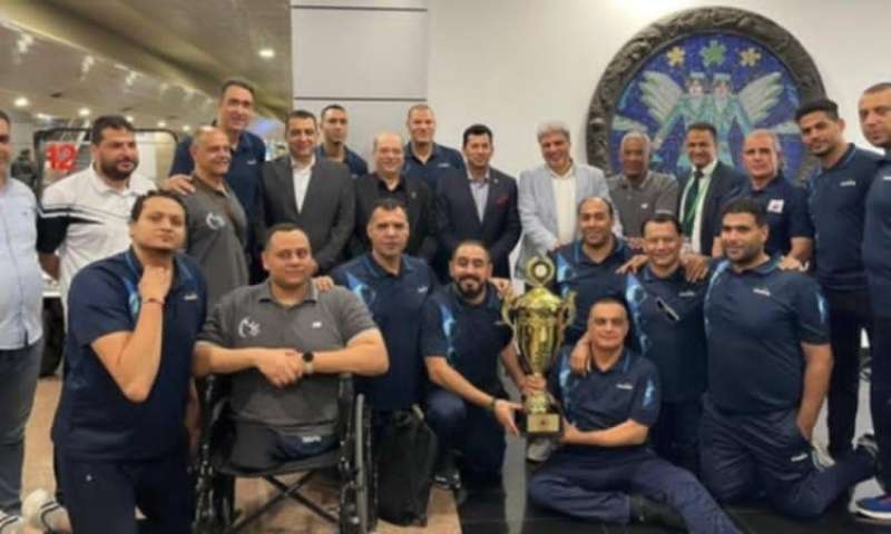 المُشرف العام على ”القومي لذوي الإعاقة” تهنئ المُنتخب المصري البارالمبي لكرة الطائرة لتتويجهم ببطولة إفريقيا