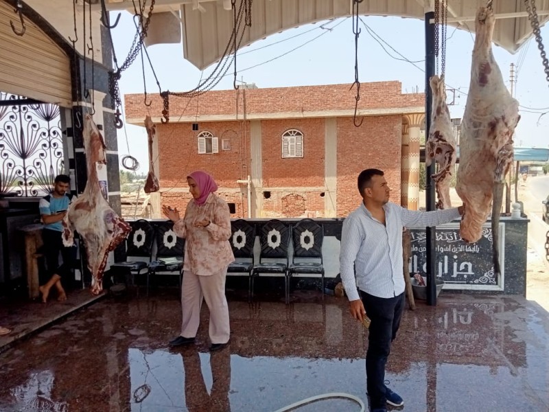 الدقهلية: ضبط 1350كيلو لحوم ودجاج مخالفة للمواصفات