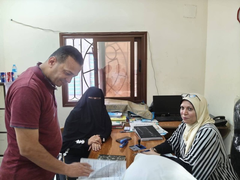 وكيل وزارة التضامن الاجتماعي بالدقهلية تتابع سير العمل بالإدارة الاجتماعية ببلقاس