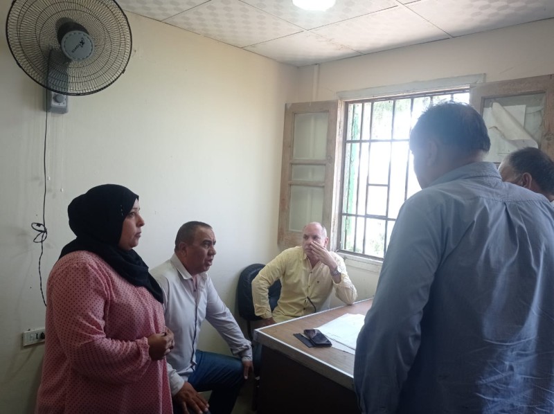 السكرتير عام مساعد محافظة الدقهلية يتفقد مركز ومدينة شربين