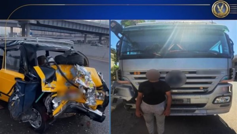 سائق سيارة نقل يلوذ بالفرار بعد تسببه في حادث بالإسكندرية