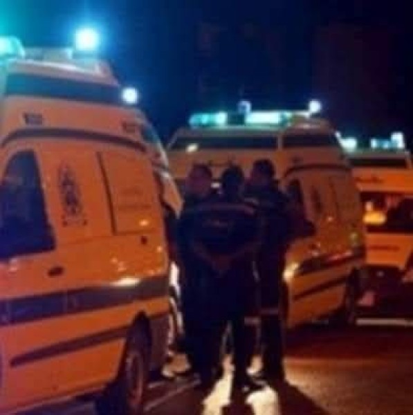 حادث مأساوي بطريق كوم حمادة  الطود يسفر عن وفاة أم وابنتها وإصابة 3 أطفال
