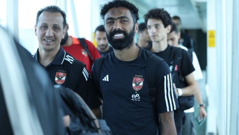بعثة الأهلي تصل مطار القاهرة
