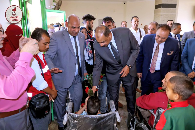 محافظ سوهاج يدشن المرحلة الثالثة من مبادرة ”أسرتي قوتي ” لدعم وتمكين ذوي الإعاقة