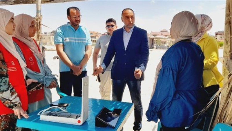 الدكتور عمرو عادل عبد العال يتفقد المرافق الصحية في شمال سيناء