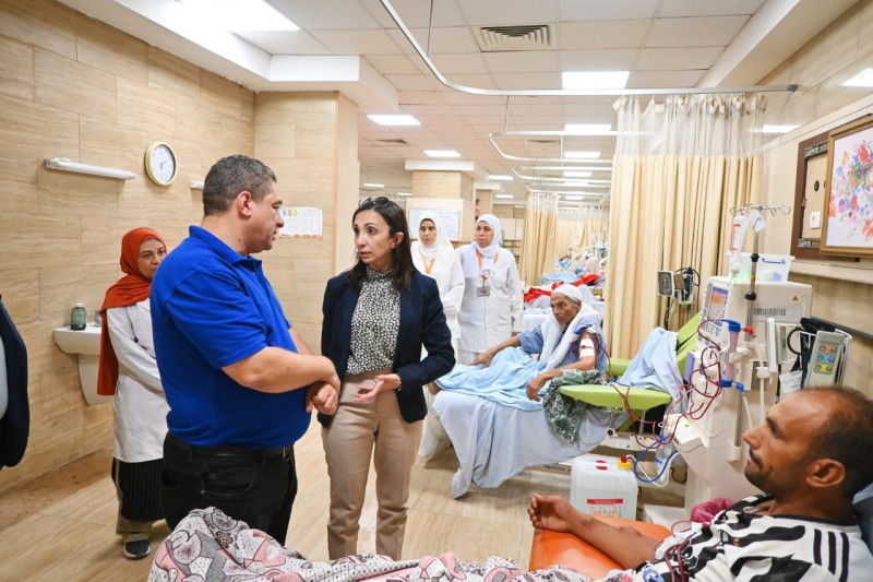 تفاصيل ما جاء في زيارة محافظ البحيرة المفاجئة لمستشفى كوم حمادة