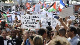 صوت واحد لدعم فلسطين: مظاهرات في باريس للمطالبة بوقف الحرب