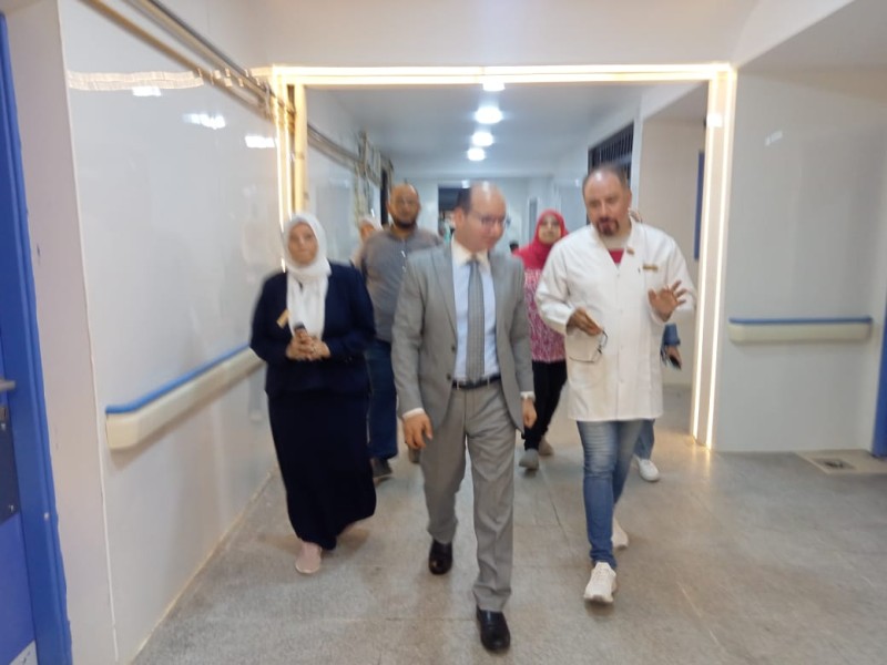 وكيل صحة الدقهلية يتفقد وحدة عزبة الشال ومستشفى أجا .. ”جولة صباحية مفاجئة”