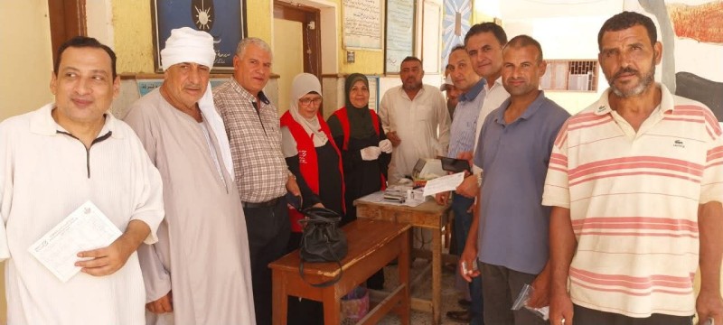 العاملين بمنظومة تعليم الدقهلية يتصدرون جموع الحاضرين .. ثاني أيام انتخابات الشيوخ