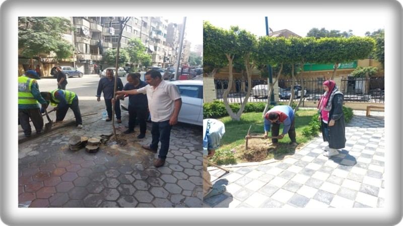 تعاون بين مؤسسة ”إزرع شجرة” والهيئة العامة للنظافة في مبادرة ”دور عبادة خضراء” بالمطرية