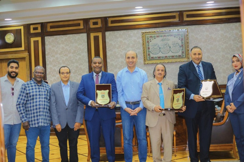 الطلاب الوافدون يشيدون بدعم جامعة دمنهور واهتمامها بهم