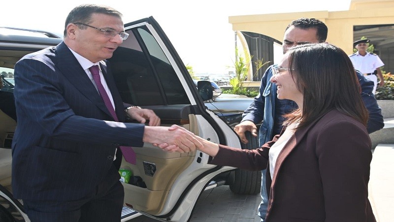 محافظ البحيرة تستقبل وزير الزراعة ونائب رئيس الهيئة الهندسية ومحافظي دمياط والوادي الجديد