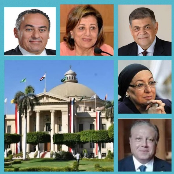 رئيس جامعة القاهرة يهنئ أساتذة الجامعة الذين تم اختيارهم لرئاسة وعضوية مجالس أمناء جامعات الجلالة والعلمين الدولية والمنصورة الجديدة