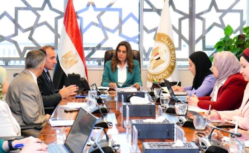د. منال عوض تلتقى فريق عمل برنامج الأمم المتحدة الإنمائي لبحث نتائج التعاون فى المشروعات المشتركة