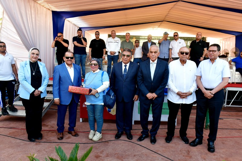 محافظ الدقهلية يشهد ختام البطولة الدولية للناشئين والناشئات للتنس الأرضي J100 بنادى جزيرة الورد بالمنصورة