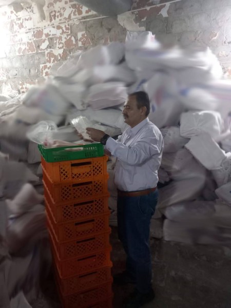 الشرقية: حملات تضبط (٦ طن و ٧٠٠ كجم) دواجن ومصنعاتها ولحوم فاسدة  بمركز ومدينة مشتول السوق