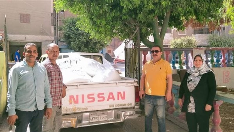 التموين بالفيوم تضبط كميات كبيرة من السلع المهربة والمغشوشة