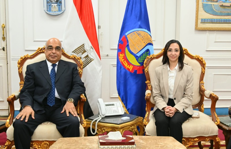 محافظ البحيرة تستقبل وزير العدل وتشيد بجهود الوزارة في تطوير وتحديث منظومة العدالة