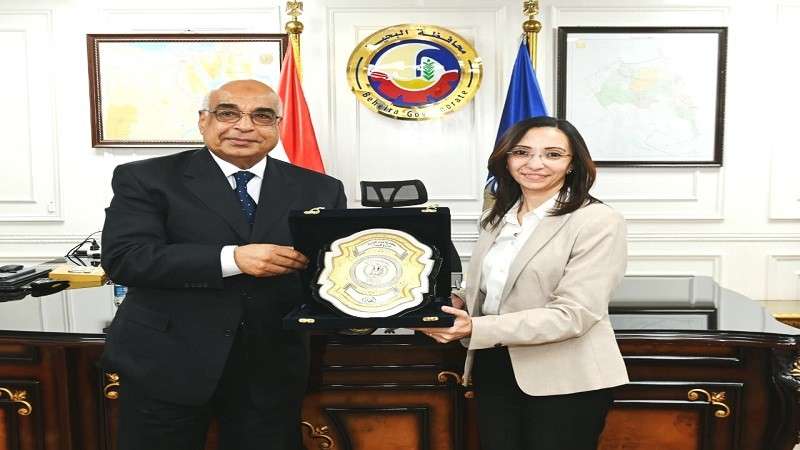 محافظ البحيرة تستقبل وزير العدل وتشيد بجهود الوزارة في تطوير وتحديث منظومة العدالة